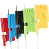 VOANZO 10Pcs Mini Test Hook Probe Spring Clip SDK08 Multimeter Wire Test Hook Clip Electronic Mini Test Probe Set Probe Grabber for Electrical Testing