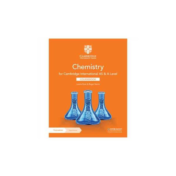 NEW Cambridge International AS & A Level Chemistry Coursebook with Digital Access (2 Years)