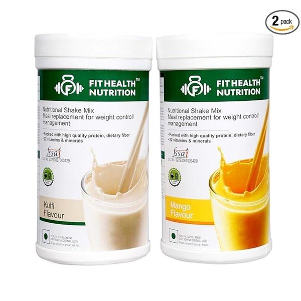 Mix Mango Shake & Kulfi Shake Powder (Pack Of 2)