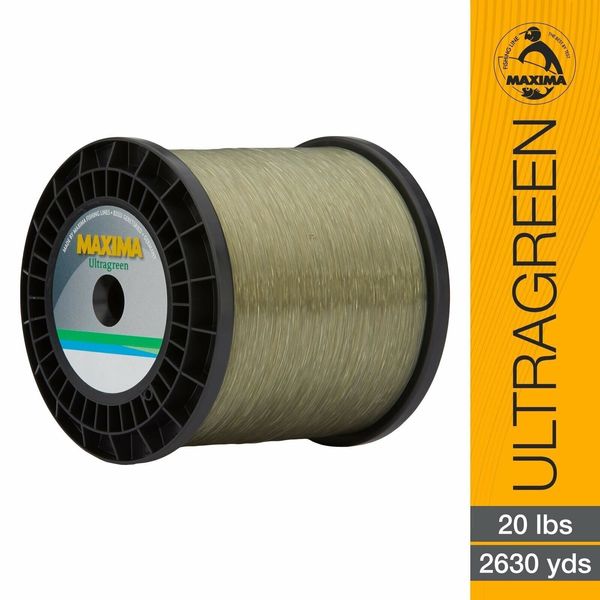 Maxima Ultragreen Service Spool, 20-Pound/2630-Yard