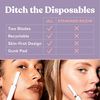 Jill Shave Set Refill for Dermaplane Hair Removal - Skin First Blades for Women to Exfoliate and Smooth Skin (4 Shave Sets, 8 Blades)