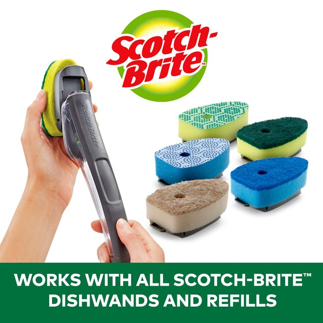 Scotch-Brite Heavy Duty Dishwand Scrubber - 1 ct pkg