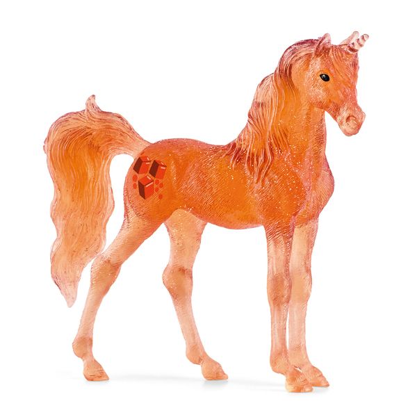 Schleich bayala, Collectible Unicorn Toy Figure for Girls and Boys, Caramel Unicorn Figurine (Dessert Series), Ages 5+