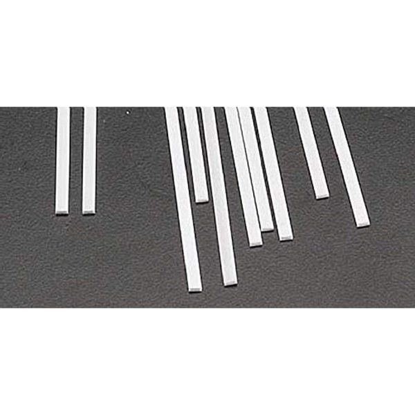 Plastruct MS-308 Rect Strip.030x.080 10 PLS90734 Plastic Building Supplies