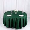 HUNTER GREEN 120 Inch ROUND TABLECLOTH Wedding Decorations Party Table Cover