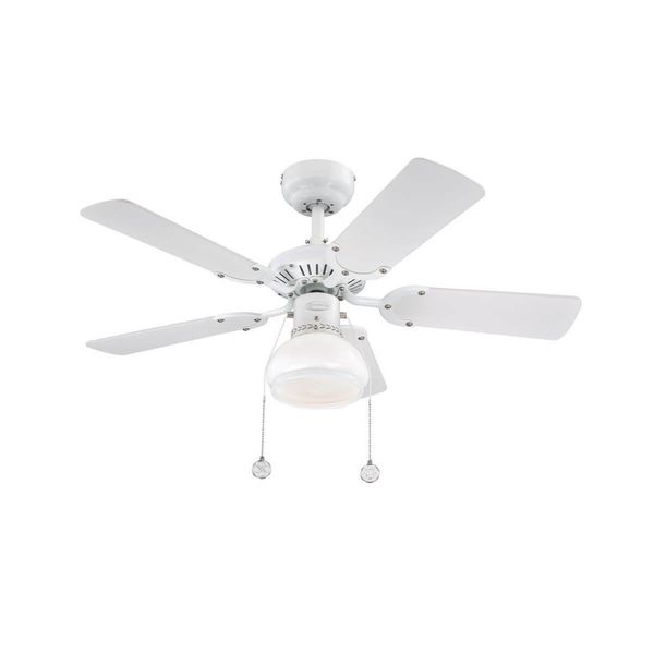 Ceiling fan light Westinghouse Princess Radiance II White Beech 90 cm / 36"