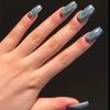 1 Box Solid Chameleon Shining Laser Neon Powder Nail Parts Gel Nail Metallic Nail 0.8 g