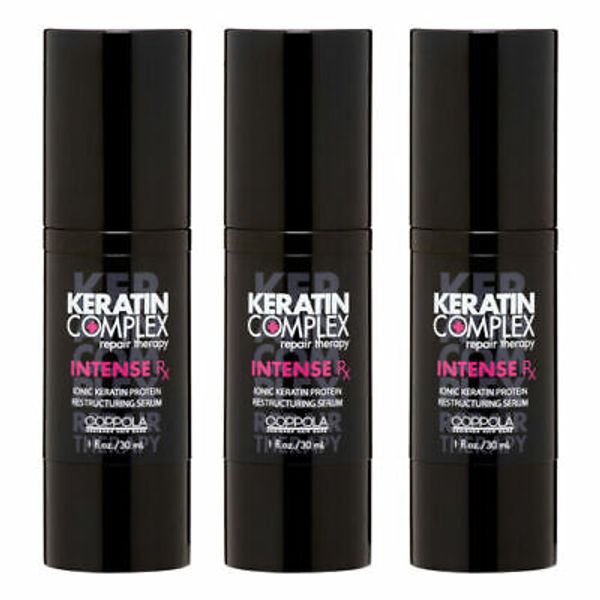 3 Keratin Complex Repair Therapy Intense RX Restructuring Serum 1 oz (091)BLACK