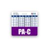 PA-C Badge Buddy Horizontal w/Height & Weight Conversion Charts (Standard, Purple)