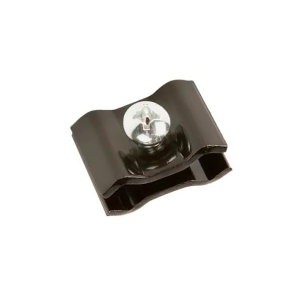 Dazzling Displays Black Grid Panel Clips (12 Pack) - Essential Grid Wall Accessory for Secure Grid Panel Installation for Home, Retail or Tradeshow Use