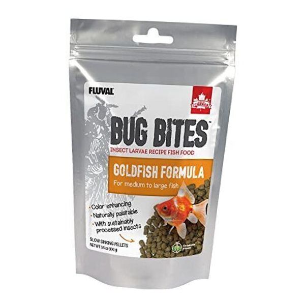 Bug Bites Goldfish Fish Food, Granules for Small to 3.5 Ounce (Pack of 1)