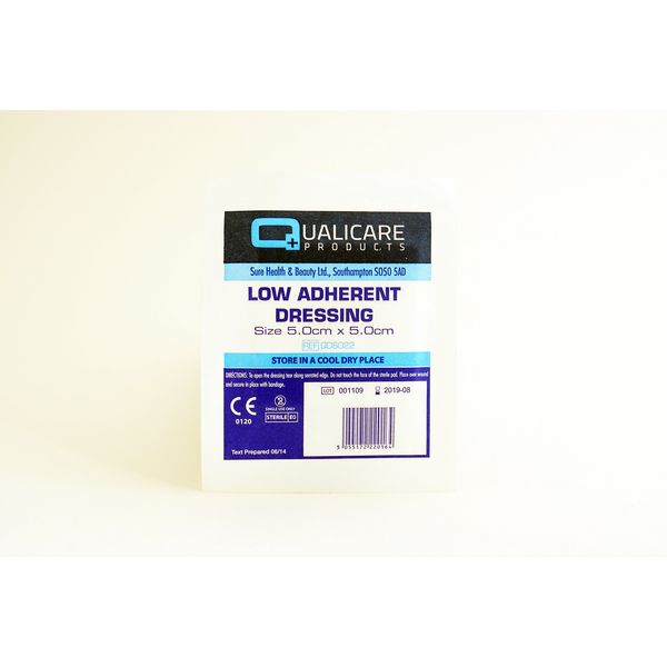 Low Adherent Dressings - 5cm x 5cm (x 25)