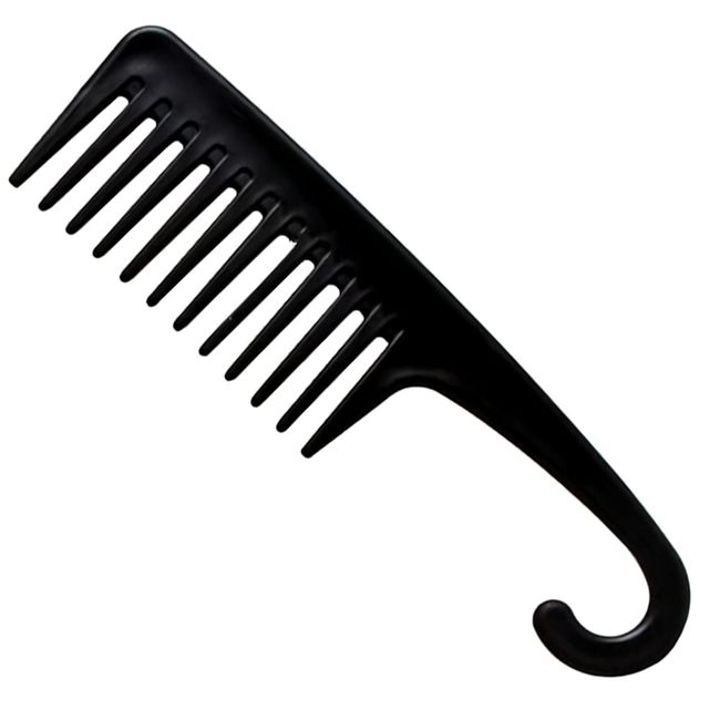 Hair Comb, Wide Tooth Comb, Shower Comb with Hanging, Wide Tooth Comb for Curls, Styling Comb, for Wet or Curly Hair Detangling