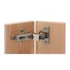 Salice 110 Degree Soft Close 3/8" Lipped Hinge - Nickel Finish - Pair