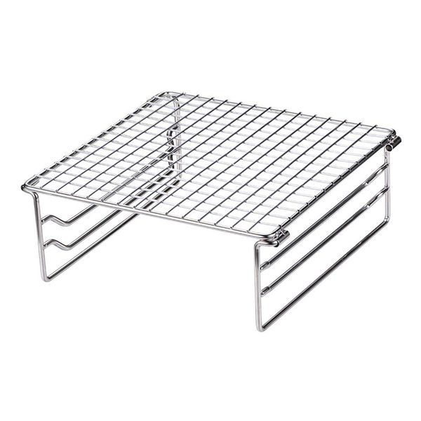 Bbq Grill Grill Warming Rack Stainless Steel Rack Folding Grill Rack for Outdoor Barbecue & Outdoor Dining Tool Bbq Grill Rack