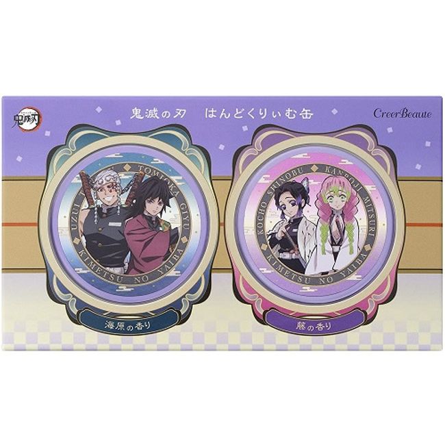 [Translation: Stock Clearance Price] Demon Slayer: Kimetsu no Yaiba Hand Cream Can C Assortment [30g x 2 pieces] (Bandai)