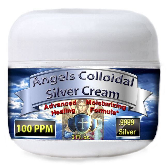 Colloidal Silver Cream Gel Advance Healing 100ppm BEST!