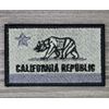 CALIFORNIA REPUBLIC STATE FLAG BEAR EMBLEM ACU TACTICAL HOOK MORALE PATCH