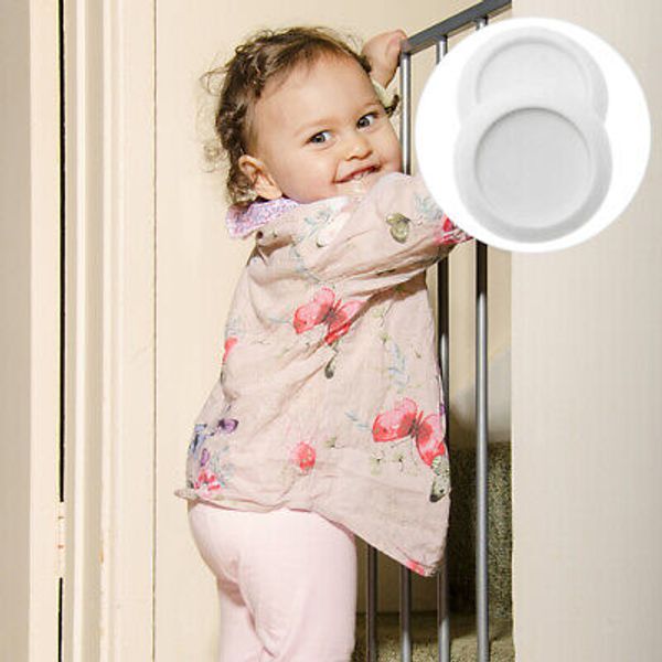 2 Pcs Gate Gates Wall Protector Shower Rod for Rods Child Baby