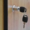 2pcs 7/8" Drawer Desk Wardrobe Cabinet Push Plunger Lock