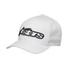 Alpinestars Men's Curved Bill Structured Crown Flex Back 3D Embroidered Logo Flexfit Hat