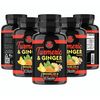 Angry Supplements Natural Turmeric Ginger Maxx, Joint Support Flexibility, 6PK
