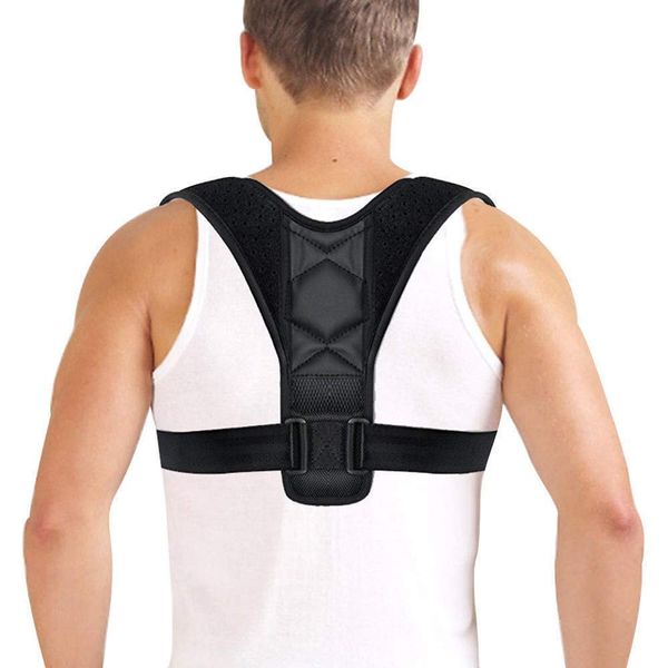 Posture Corrector for Upper Back, Back Brace Straightener, Effective for Shoulder, Neck, Spine and Lumber Support Pain Relief for Men and Women