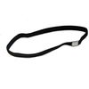 3 Plain Black Elastics Long Black Elastics Headband