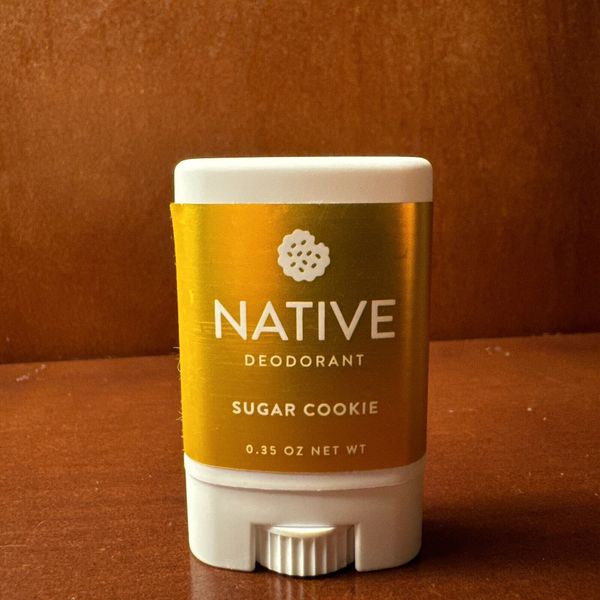 Native Solid Deodorant Holiday Sugar Cookie .35 Oz Trial Travel Size Mini