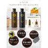 Lefine Head Spa Color Cream Shampoo 220 mL + 80 ml Set, Whole Dye, For Men, Women, Svenson (Dark Brown)
