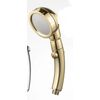 RV Shower Head 3 Modes On Off Switch Camper Water Saving & High Pressure Gold