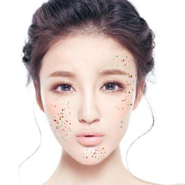 Crystal Eye Glitter Face Body DIY Festival Party Jewelry Makeup Tool Eye Shiner Decoration Sticker