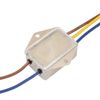 Jadeshay EMI Filter, 125/250V Power Filter Single Phase Power Supply Filter Electromagnetic Interference Filter for Suppress Continuous and Intermittent Pulse Interference