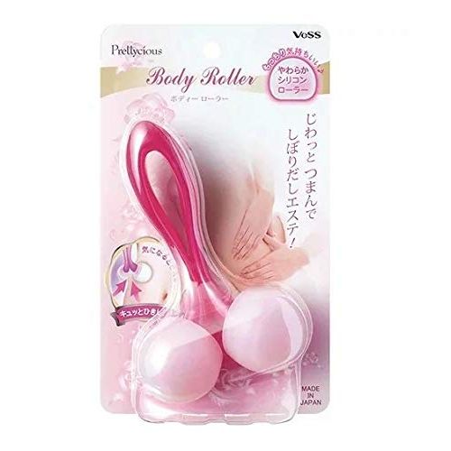 Beth Pretticious Body Roller PR-1200 Aging Care Beauty Salon Silicone Roller Massage, Body, Waist, Hip and Upper Arms, Silicone Resin Rubber