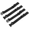 Backpack Straps, 2 Pair Backpack Chest Strap Chest Strap for Backpack Quick Release Backpack Pack Straps with Sliding D-Rings for Easy Attachment Rucksack Chest Strap