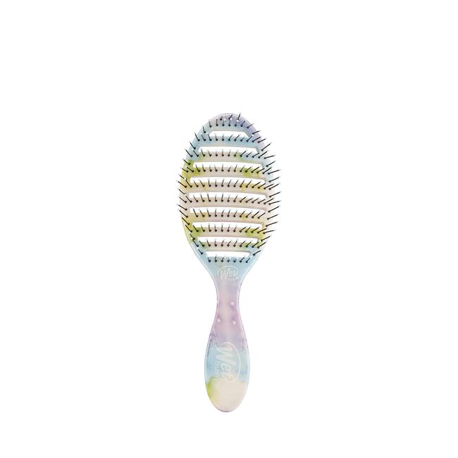 WetBrush Speed Dry Hairbrush, Vented Design & Heat Resistant Bristles, Easy Dry and Go, Color Wash Collection - Splatter