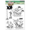 Penny Black 30-186 Pirates Transparent Stamps