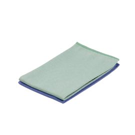 Blue Microfiber Glass Cleaning Cloths & Towels