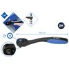 BRILLIANT TOOLS BT020900 1/4 Inch Reversible Ratchet [Powered by KS Tools]