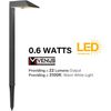 LED Pathway Lights Low Voltage Path Lights 0.6W Outdoor Landscape Lighting 4 PK