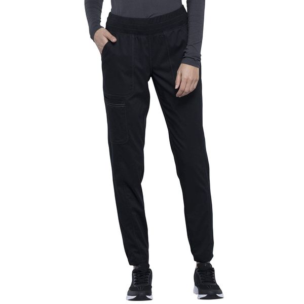 Cherokee Damen Kasack Hose Revolution - Jogger Stil mit Taschen - WWE011 - Schwarz - 3XL