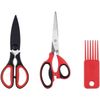 Herb Scissors & Kitchen Scissor Set - Multipurpose Stainless Steel 5 blades