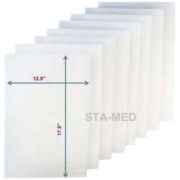 EnviroSept Replacement Filter Pads - HQ and Long-lasting - 4 Changes - 14x20