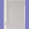 Durable 252310 Clear View Folder-Report File A4 PP, Grey - Pack of 25