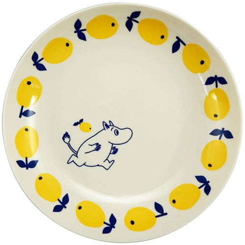 Yamaka Shoten MOOMIN MM031/3-139 Pasta Plate, Curry Plate, Diameter 8.3 inches (21 cm), Pair of 2 Tableware Set, Moomin & Snafkin, Moomin, Goods, Character Plate, Plate, Scandinavian Tableware,