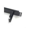 Raising Electronics1U Horizontal Rack Mount Metal Cable Management with 4 Ring