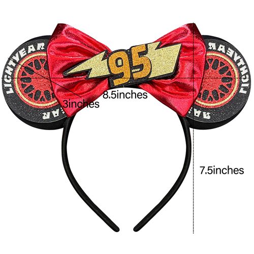 Bmobuo Mouse Ears Headband Car Mouse Ears Mouse Ear for Adult