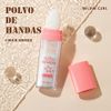 Weixinbuy Highlighter Powder Stick, Polvo De Hadas Glitter Patting Fairy Highlight Smooth Three-Dimensional Shimmer, Sparkly Natural for Face Body Eyes Collarbones Glow, 01# White, 9 g(Pack of 1)