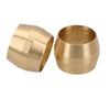 4 Pack 5/16" Imperial Brass Barrel Olive Plumbing Compression Fitting