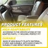 4Pcs Inside Interior Door Handle Front & Rear for Toyota Sequoia 2001-2007 Beige